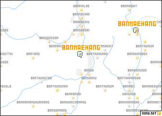 map of Ban Mae Hang