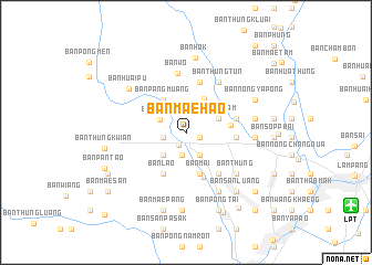 map of Ban Mae Hao