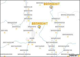 map of Ban Mae Hit