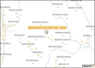 map of Ban Mae Ho Kae Mo Chae