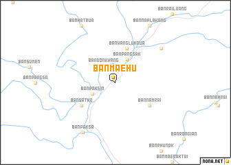 map of Ban Mae Hu