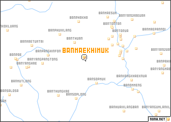 map of Ban Mae Khi Muk
