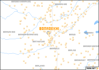 map of Ban Mae Khi