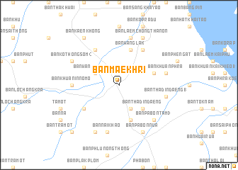 map of Ban Mae Khri