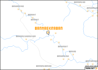 map of Ban Mae Kraban