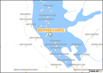 map of Ban Mae Kwang