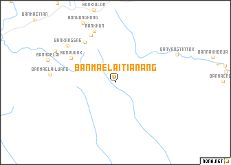 map of Ban Mae Lai Tian Ang