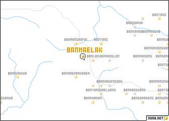 map of Ban Mae Lak