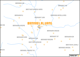 map of Ban Mae La Luang