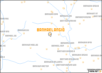 map of Ban Mae La Ngio