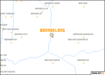 map of Ban Mae Lang