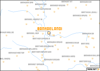 map of Ban Mae La Noi