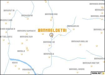 map of Ban Mae Loe Tai