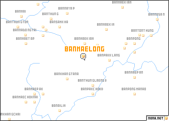 map of Ban Mae Long