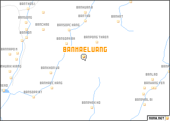 map of Ban Mae Luang