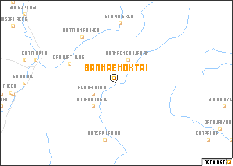 map of Ban Mae Mok Tai