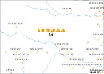map of Ban Mae Mu Soe