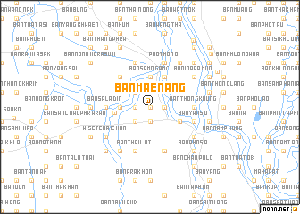 map of Ban Mae Nang