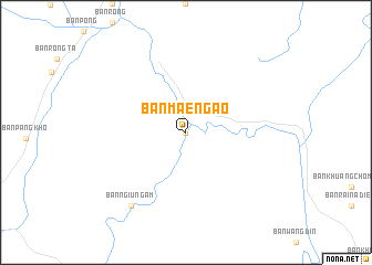 map of Ban Mae Ngao