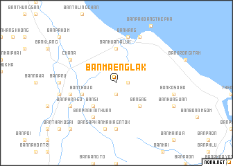 map of Ban Maeng Lak