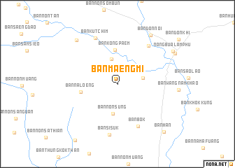 map of Ban Maeng Mi