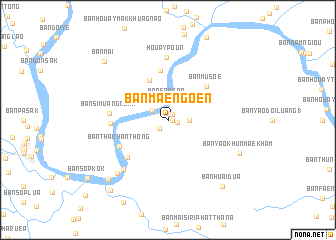 map of Ban Mae Ngoen