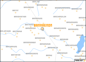 map of Ban Mae Non