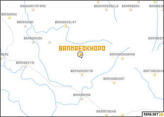 map of Ban Maeo Kho Po