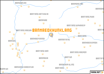 map of Ban Maeo Khun Klang