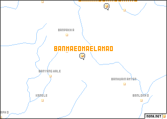 map of Ban Maeo Mae Lamao