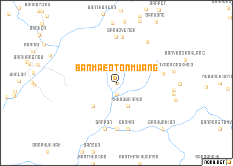 map of Ban Maeo Ton Muang
