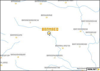 map of Ban Mae O