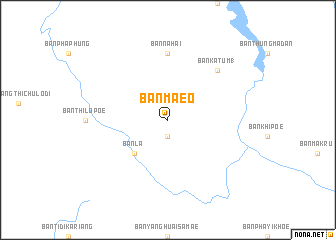map of Ban Maeo