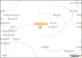 map of Ban Maeo