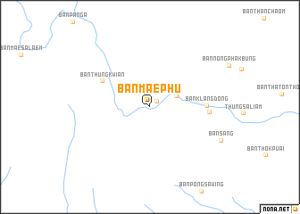 map of Ban Mae Phu