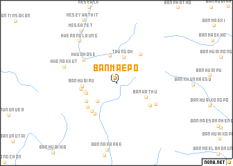 map of Ban Mae Po