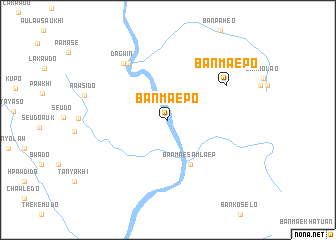 map of Ban Mae Po