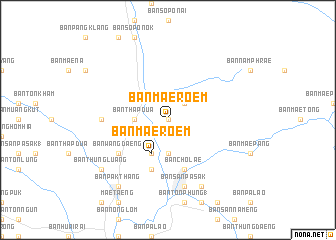 map of Ban Mae Roem