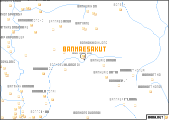 map of Ban Mae Sakut