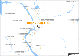 map of Ban Mae Salit Noi