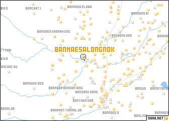 map of Ban Mae Salong Nok