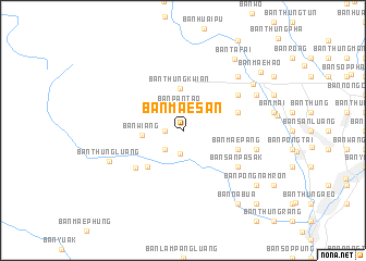 map of Ban Mae San