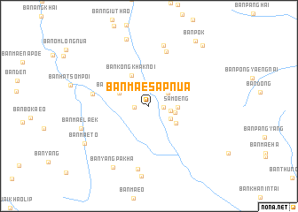 map of Ban Mae Sap Nua