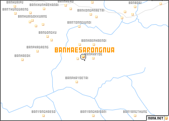 map of Ban Mae Sarong Nua