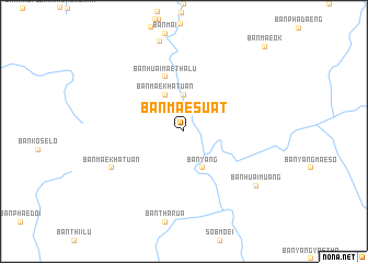 map of Ban Mae Suat