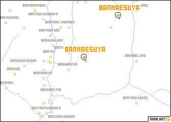 map of Ban Mae Suya