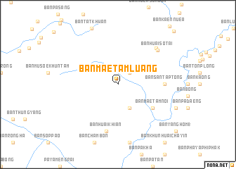 map of Ban Mae Tam Luang