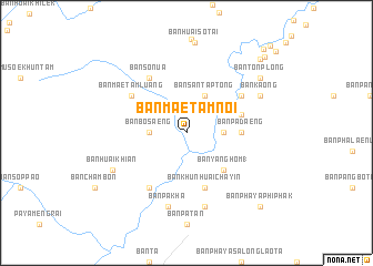 map of Ban Mae Tam Noi