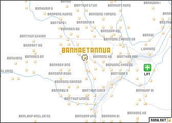 map of Ban Mae Tan Nua