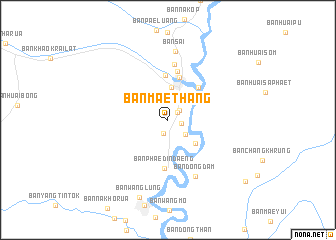 map of Ban Mae Thang